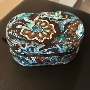 Vera Bradley Java Blue Jewelry Case